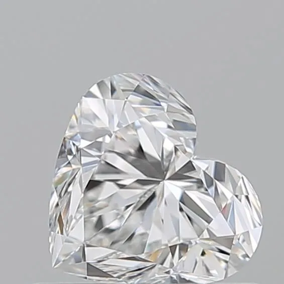 0.72ct HEART E VVS2 Natural diamond