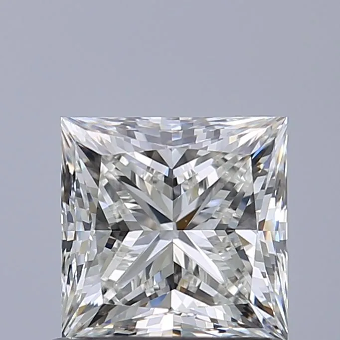 0.90ct PRINCESS H VVS2 Natural diamond