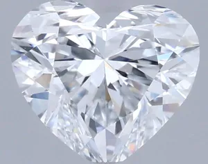 1ct HEART D VVS1 Lab diamond