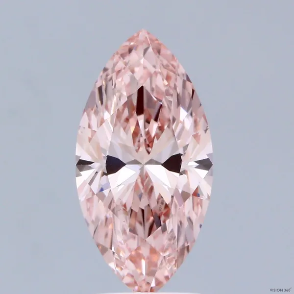 2.01ct MARQUISE Fancy Vivid Pink VS1 Coloured Lab diamond
