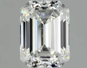 0.39ct EMERALD F SI1 Natural diamond