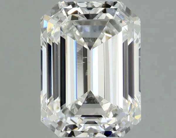 0.39ct EMERALD F SI1 Natural diamond