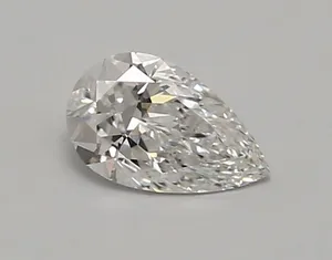 0.67ct PEAR D VVS2 Lab diamond