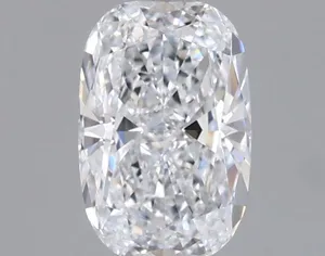 0.95ct CUSHION D VVS1 Lab diamond