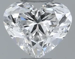 0.5ct HEART F VS2 Natural diamond