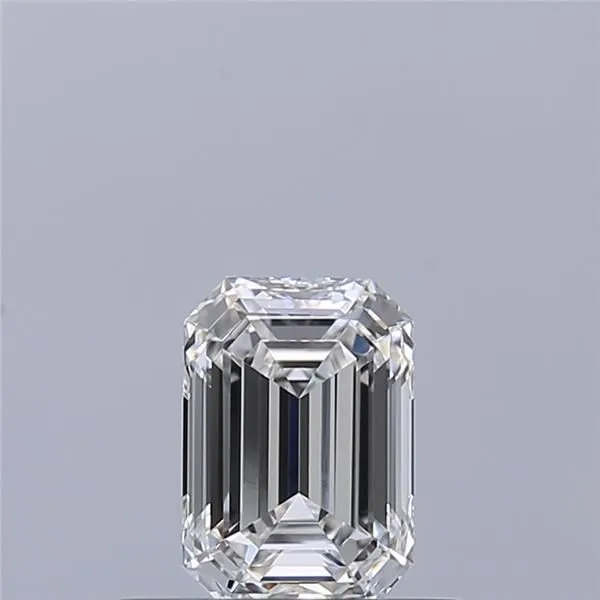 0.5ct EMERALD F VVS1 Natural diamond