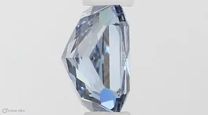 0.5ct RADIANT Fancy Vivid Blue VVS2 Coloured Lab diamond