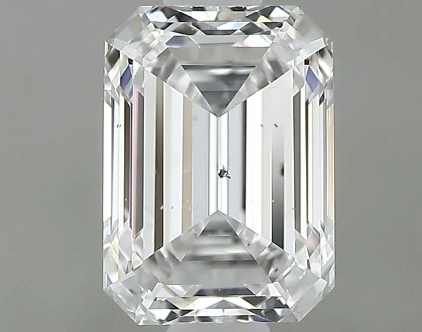 0.81ct EMERALD D SI2 Natural diamond