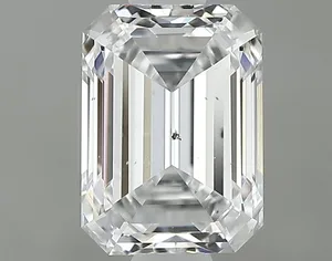 0.81ct EMERALD D SI2 Natural diamond