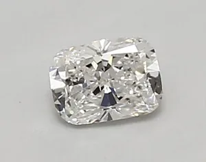 0.42ct CUSHION D VVS1 Lab diamond