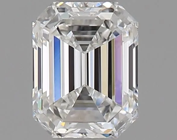 0.41ct EMERALD F IF Natural diamond