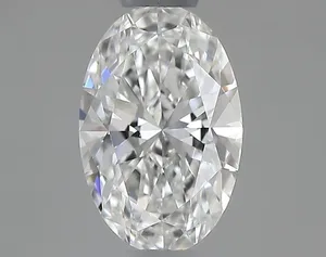 0.5ct OVAL F VVS2 Natural diamond