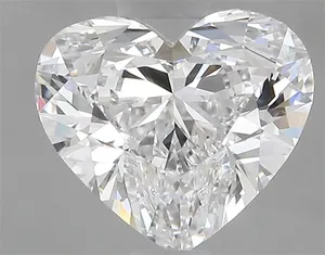 0.84ct HEART D VS2 Natural diamond