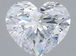 1.06ct HEART E VVS2 Lab diamond