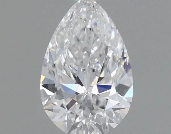0.32ct PEAR D VVS2 Natural diamond
