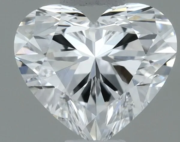 0.34ct HEART D VVS2 Natural diamond