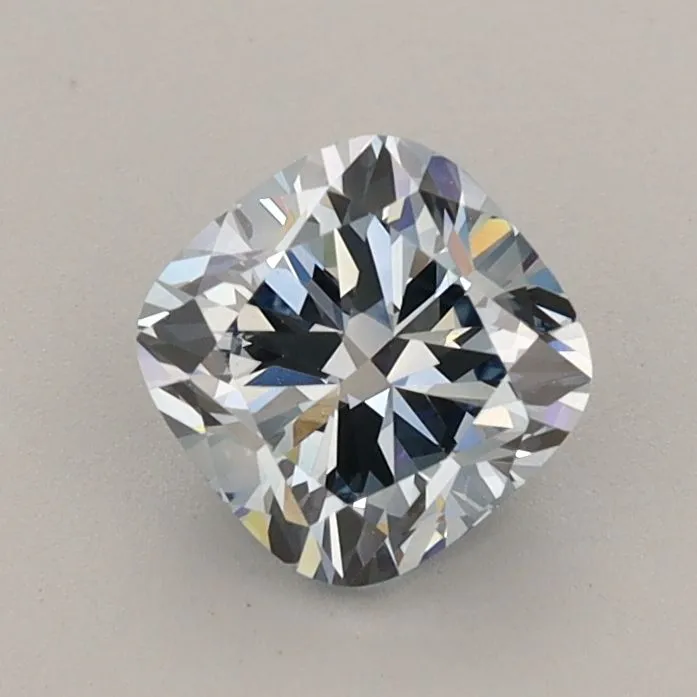 1.10ct CUSHION Fancy Intense Blue VVS2 Coloured Lab diamond
