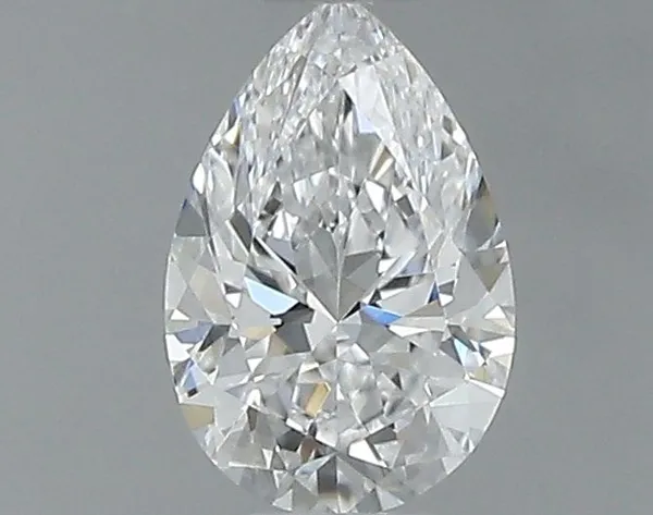0.36ct PEAR D IF Natural diamond
