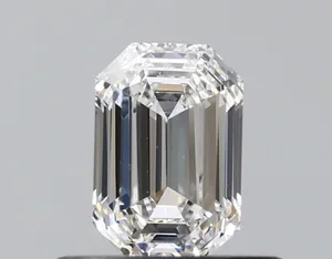 0.5ct EMERALD F VVS2 Natural diamond
