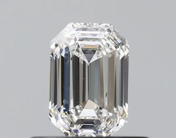 0.5ct EMERALD F VVS2 Natural diamond