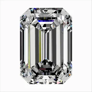 0.47ct EMERALD F VVS2 Natural diamond