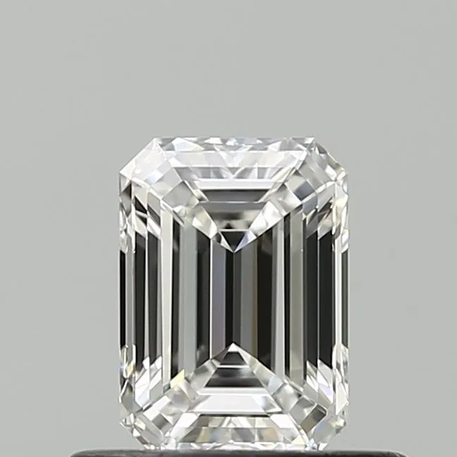 0.54ct EMERALD F VVS2 Natural diamond