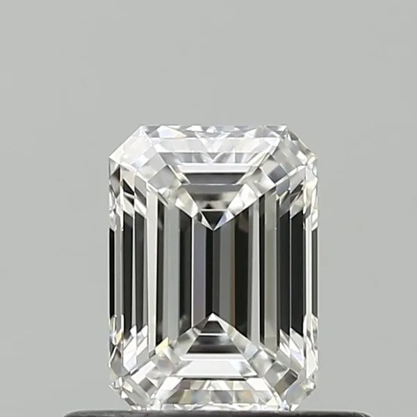 0.54ct EMERALD F VVS2 Natural diamond