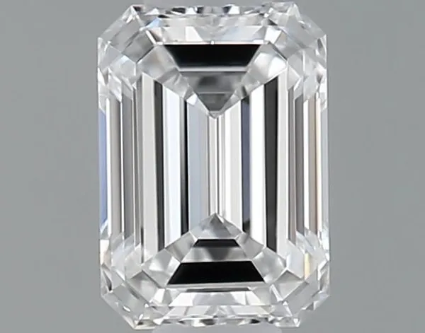 0.32ct EMERALD D IF Natural diamond