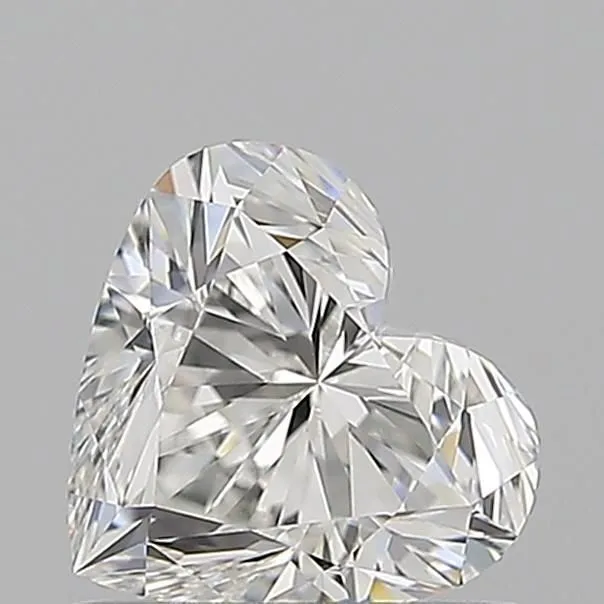 0.96ct HEART F VVS2 Natural diamond