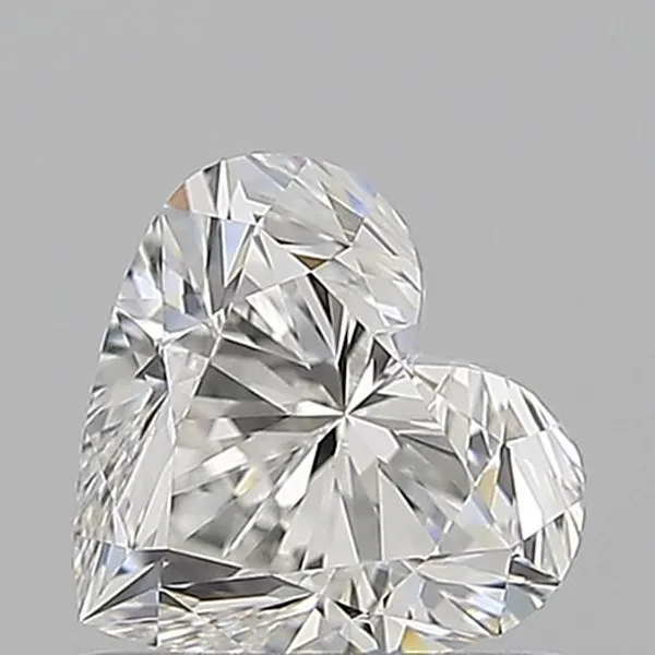 0.96ct HEART F VVS2 Natural diamond