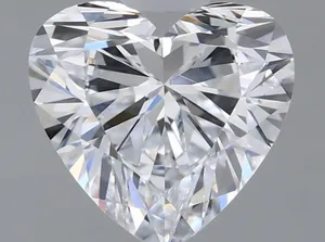 0.98ct HEART E VVS2 Lab diamond