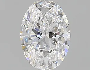 0.6ct OVAL D VS1 Natural diamond