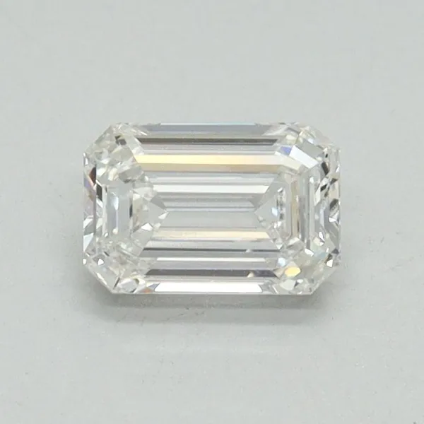 0.53ct EMERALD F VS1 Lab diamond