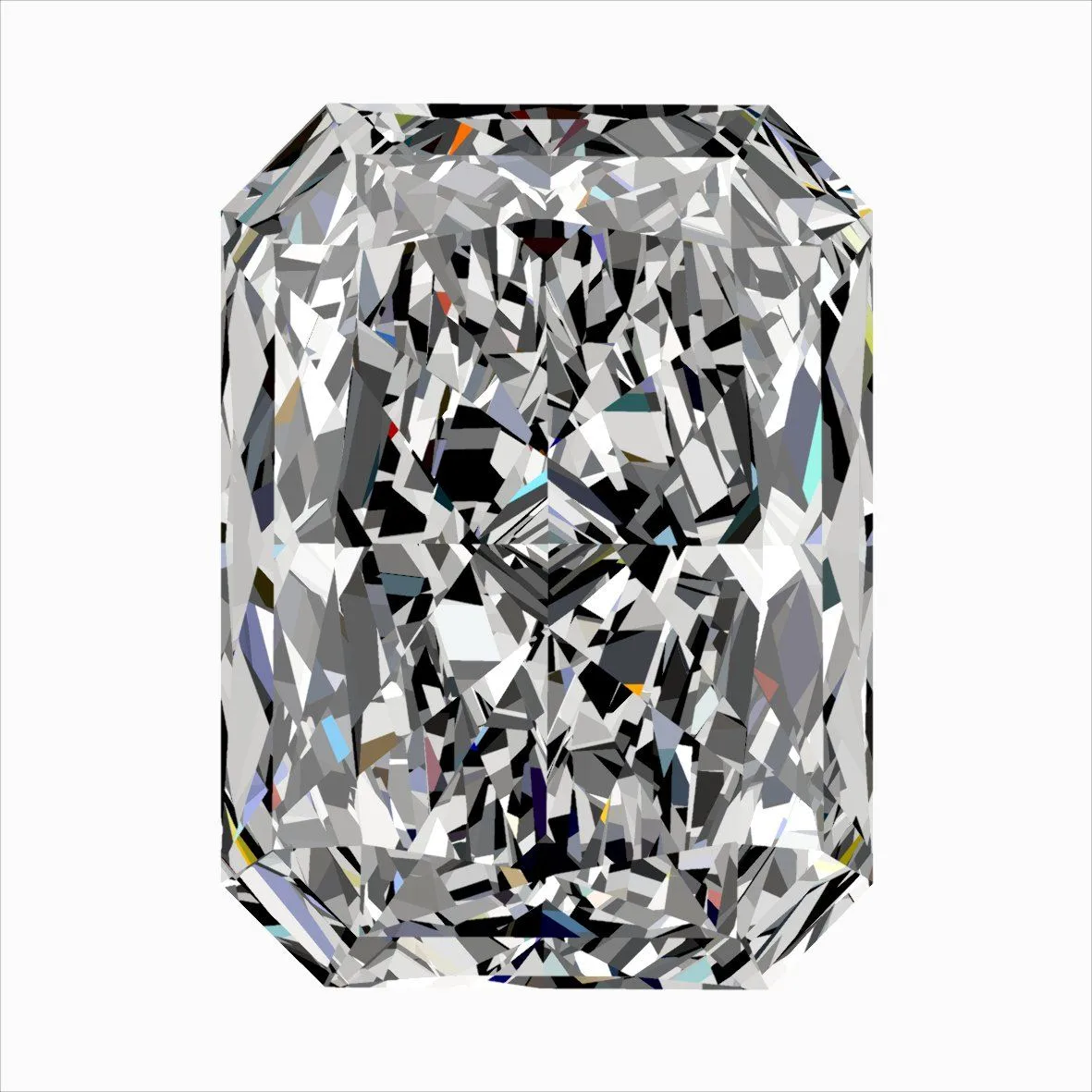 0.42ct RADIANT F VVS1 Natural diamond