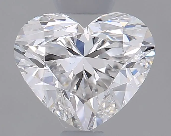 0.58ct HEART F VS1 Natural diamond