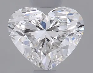 0.58ct HEART F VS1 Natural diamond