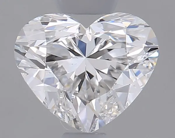 0.58ct HEART F VS1 Natural diamond