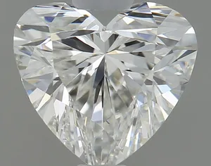 0.71ct HEART H VS1 Natural diamond