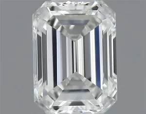 0.34ct EMERALD H VVS1 Natural diamond