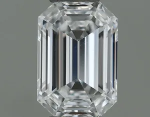 0.31ct EMERALD F VVS2 Natural diamond