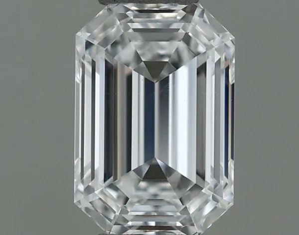 0.31ct EMERALD F VVS2 Natural diamond