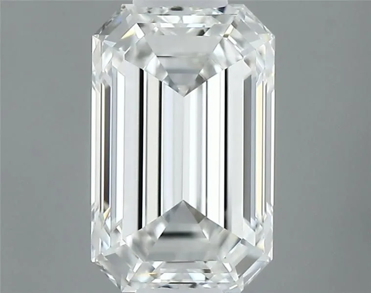 0.52ct EMERALD F VVS1 Natural diamond