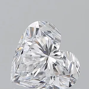1.01ct HEART D SI1 Natural diamond