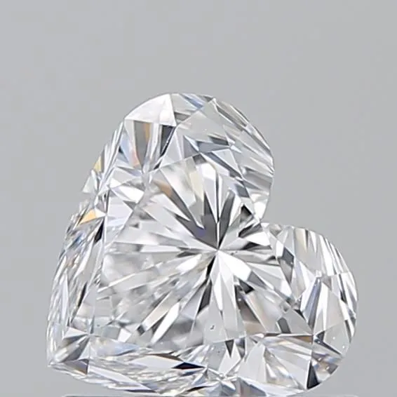 1.01ct HEART D SI1 Natural diamond