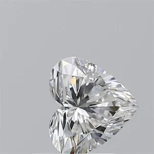 0.71ct HEART E VVS2 Natural diamond