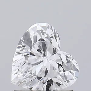 0.8ct HEART D IF Lab diamond