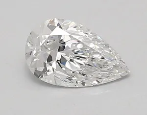 0.89ct PEAR D VVS2 Lab diamond