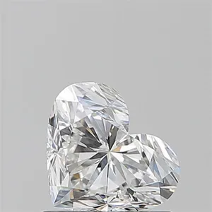 0.9ct HEART F VVS1 Natural diamond