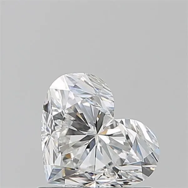 0.9ct HEART F VVS1 Natural diamond