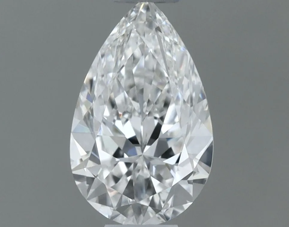 0.40ct PEAR F VVS2 Natural diamond